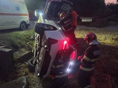 Șofer ajuns la spital după …