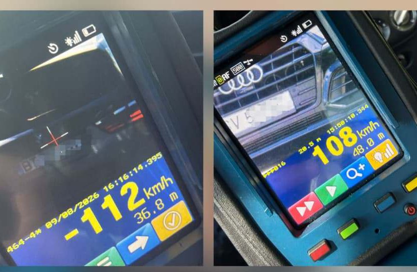 Acțiune a polițiștilor rutieri pentru prevenirea accidentelor produse pe fondul vitezei excesive. 20 de permise de conducere reținute