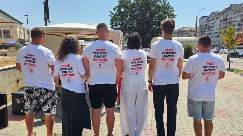 TSD Botoșani a organizat o activitate care a vizat sprijinirea botoșănenilor, la vreme de caniculă