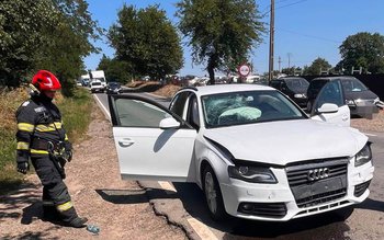 Accident la Dragalina: un tânăr …
