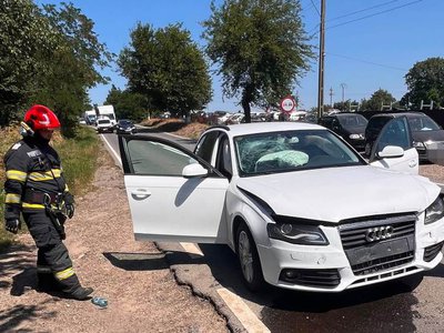 Accident la Dragalina: un tânăr …