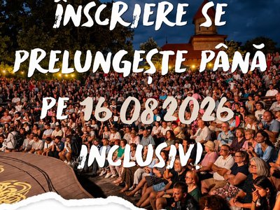 Se prelungește perioada de înscriere …