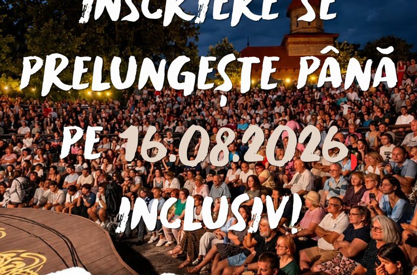 Se prelungește perioada de înscriere pentru Festivalul - concurs de muzică folk pentru copii și tineret „Seri eminesciene”