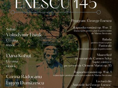 Concert aniversar „Enescu 145”