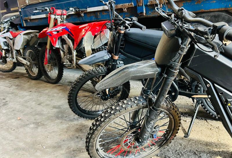 Motociclete confiscate de polițiștii rutieri
