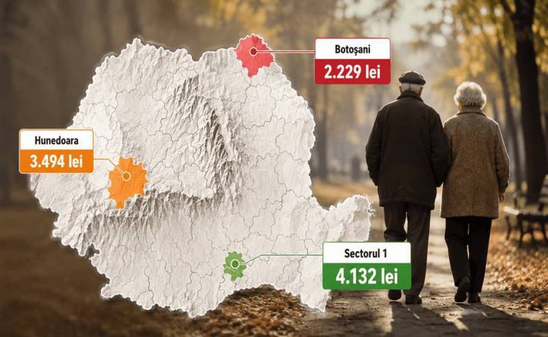 Judeţul cu cea mai mică pensie medie din România. Doar 2.229 de lei în Botoșani