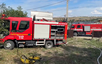 Incendiu izbucnit pe un câmp …