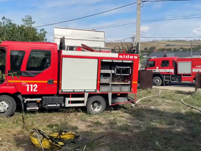 Incendiu izbucnit pe un câmp …
