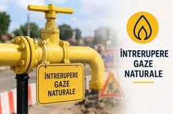 Întrerupere programată a gazelor naturale …