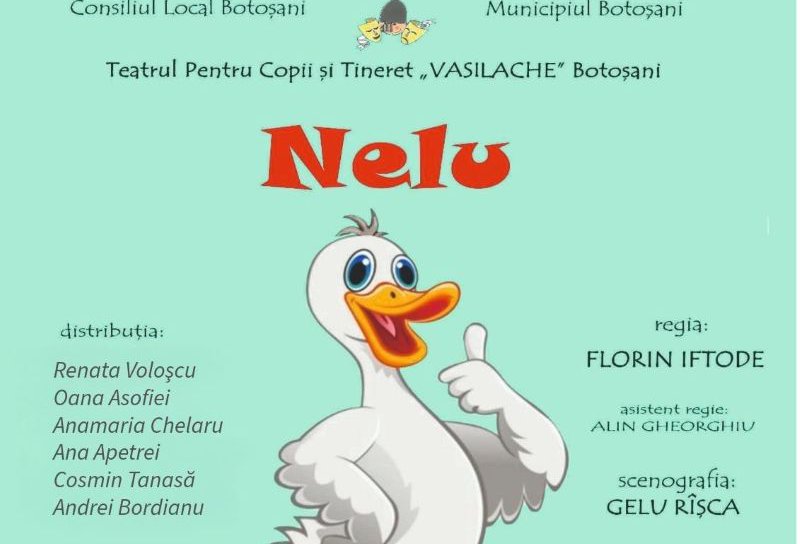 „Nelu GâscăNeluʼ!” Un nou spectacol pentru cei mici!!