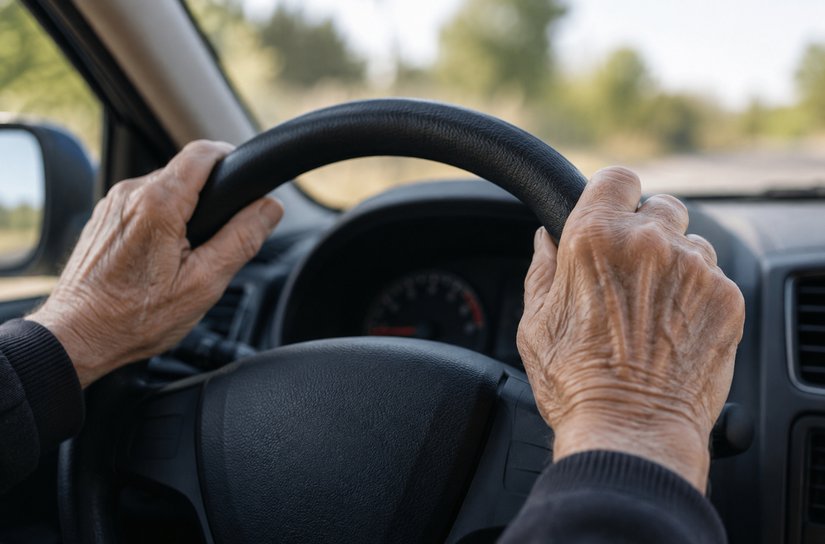 Bărbat în vârstă de 88 ani depistat la volan deși avea permisul de conducere suspendat