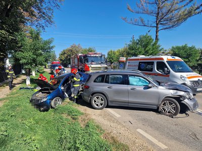 Accident rutier la Brăești: două …