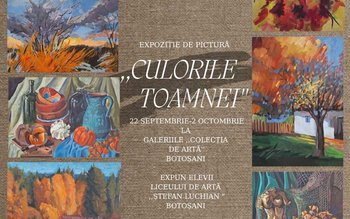 Expoziția de pictură „Culorile toamnei”