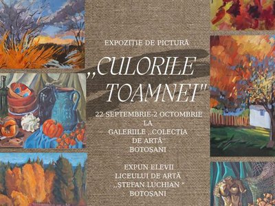 Expoziția de pictură „Culorile toamnei”