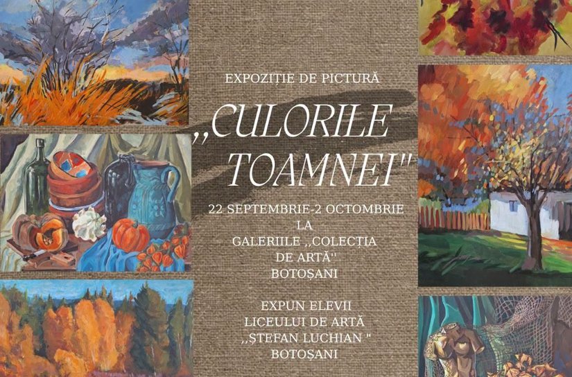 Expoziția de pictură „Culorile toamnei”
