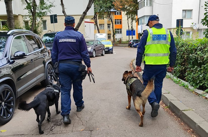 Acțiune a polițiștilor la Dorohoi și Botoșani pentru siguranța școlară - FOTO