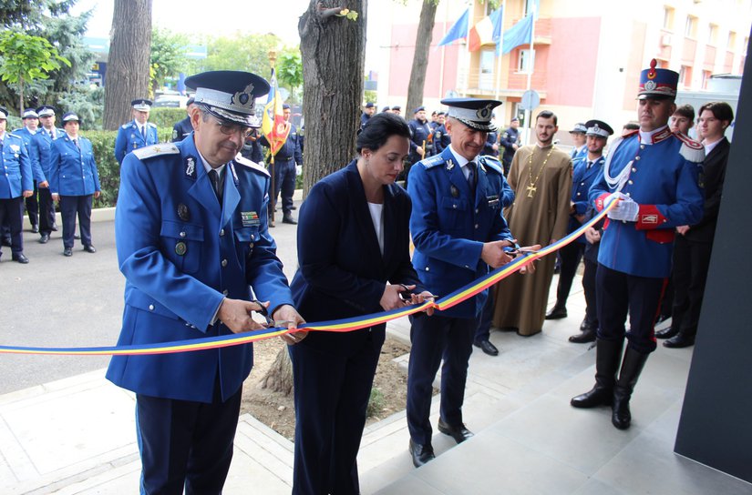 Inaugurarea noului sediu al Detașamentului 1 Jandarmi mobil Botoșani din cadrul Inspectoratului de Jandarmi Județean Botoșani