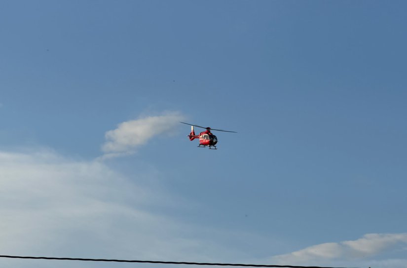 Bărbat aflat în stare gravă preluat de elicopterul SMURD de la Dorohoi