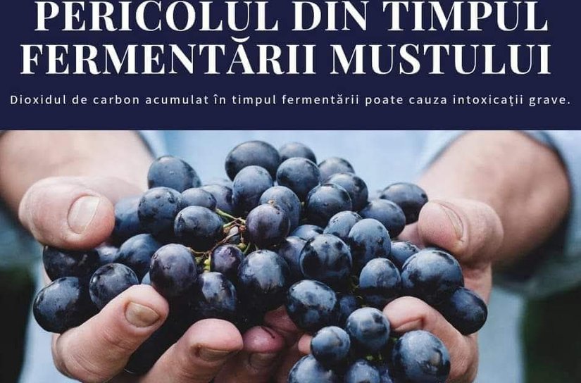 Atenție la vinul aflat în proces de fermentare!