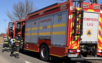 Incendiu produs într-o gospodărie din …