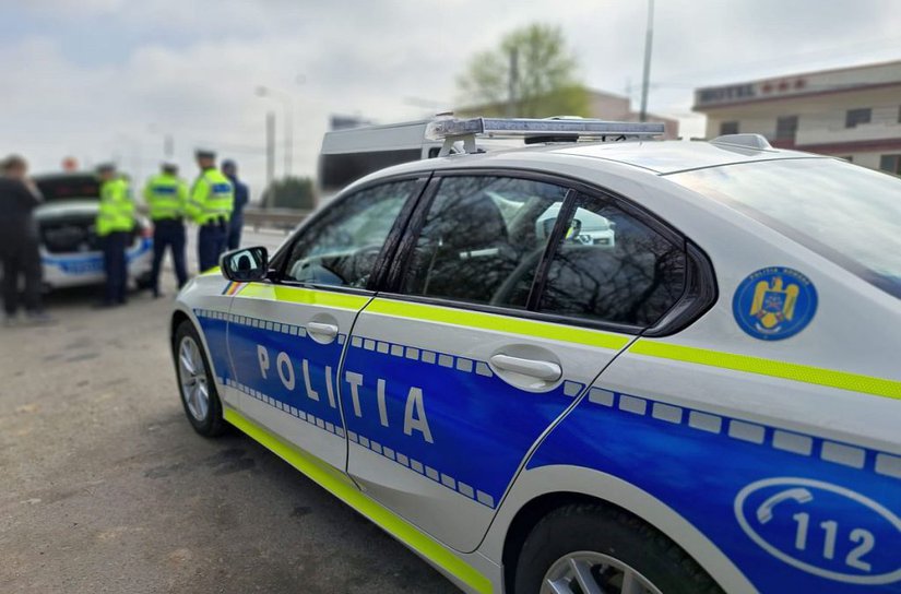 50 de intervenții ale polițiștilor pentru siguranța cetățenilor 200 de sancțiuni contravenționale aplicate