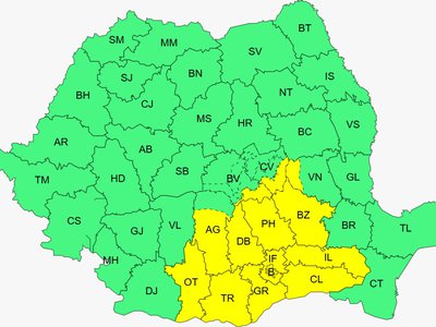 Vremea se răcește în toată …