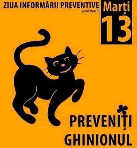 „Marți 13” - Ziua Informării Preventive