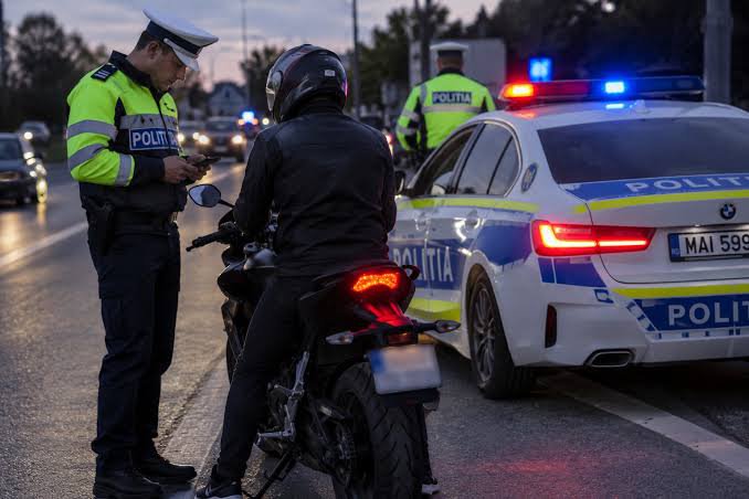 Tânăr fără permis depistat la volanul unui moped neînmatriculat