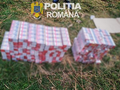 Țigarete de contrabandă confiscate de …