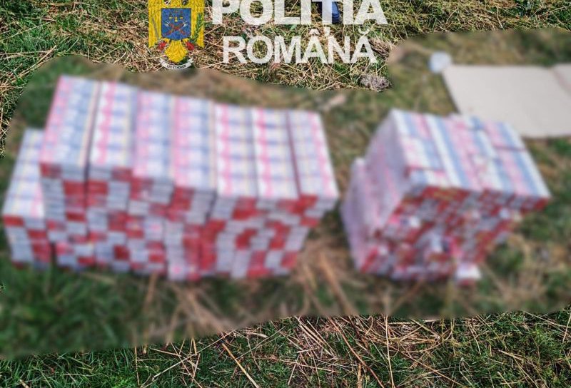 Țigarete de contrabandă confiscate de polițiști la Roma