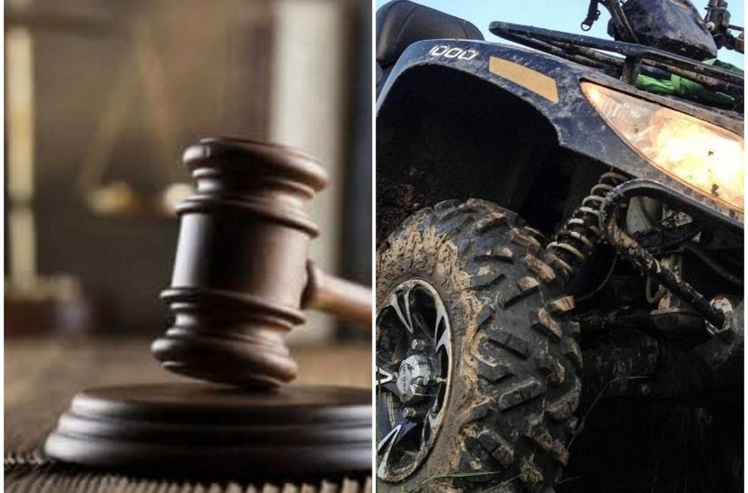 Dosar penal pentru o tânără de 33 de ani care conducea un ATV fără a deține permis de conducere