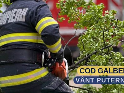 Atenție, vânt puternic pentru o …