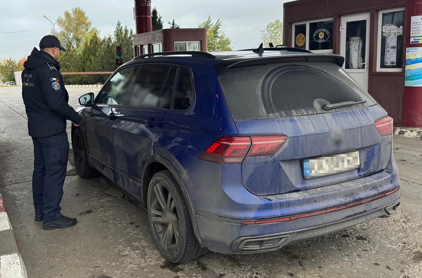Automobil în valoare de 125.000 de lei, furat din Danemarca, descoperit la Stânca