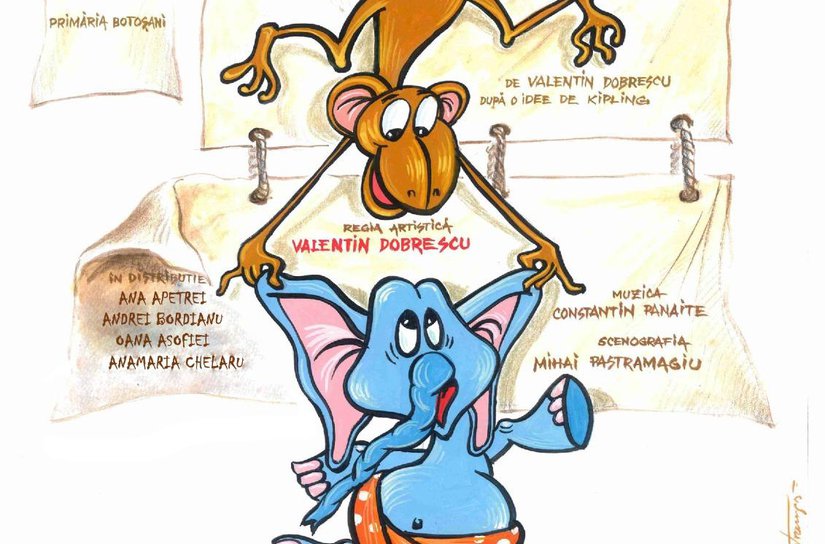 La Teatrul Vasilache poposește Dodo, Elefănțelul curios!