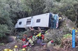 Un autocar s-a prăbușit într-o …